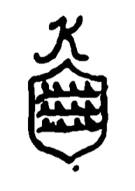 Marchio ceramica manifattura sconosciuta, artista anonimo, Louisbourg, XVIII
