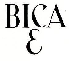 Marchio ceramica manifattura BICA - Bini R. & F.lli Carmignati, artista anonimo, San Giovanni alla Vena-Pisa, XX