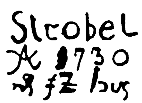 Marchio ceramica manifattura Stroebel, Stroebel (pittore maiolicaro attivo a Norimberga ca. 1730), Norimberga, XVIII
