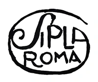 Marchio ceramica manifattura SIPLA, artista anonimo, Roma (RM), XX